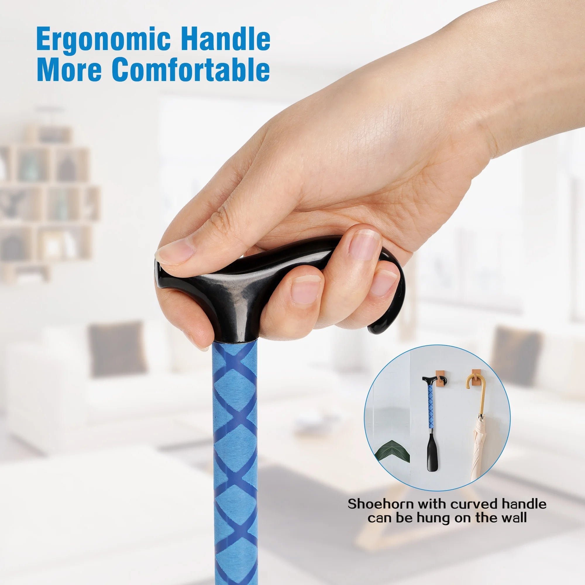 Adjustable Long-Handled Shoehorn