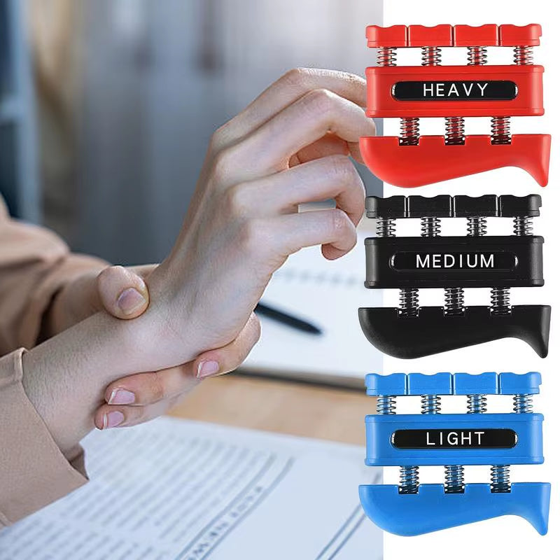 Finger Strengthener Finger Exerciser for Forearm and Hand Strengthener Hand Grip Workout Equipment for Musician Rock Climbing