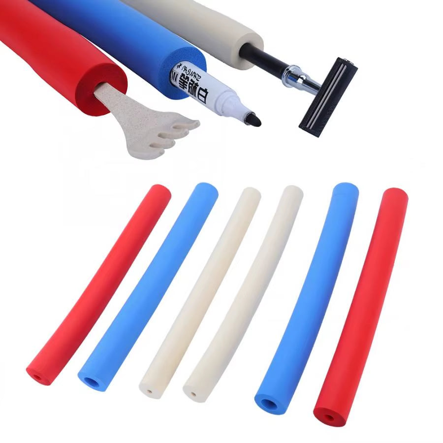 6-Pack Non-Slip Foam Handle Sleeves