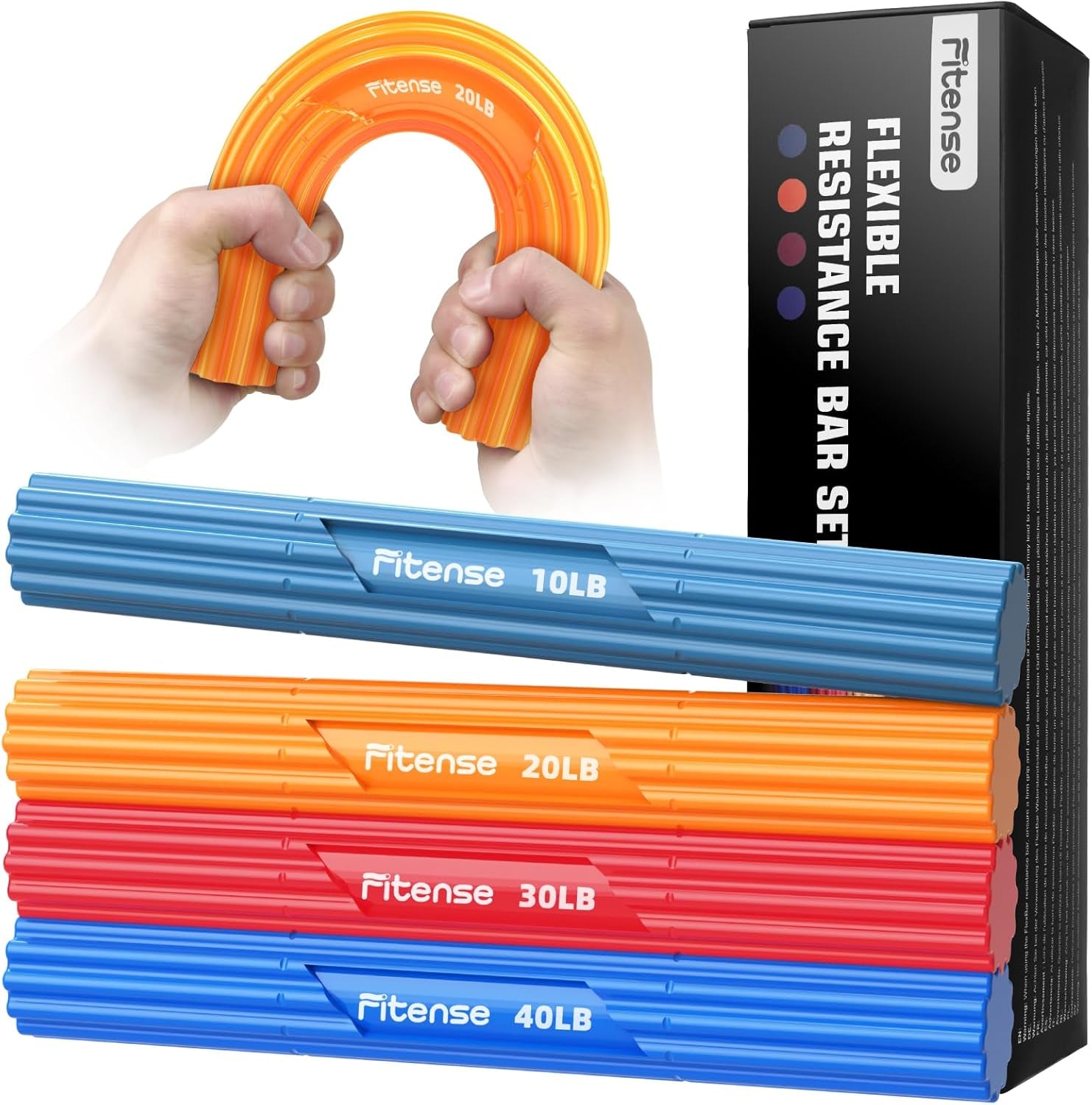 Flex Therapy Bar,Tennis Elbow Therapy Bar, Flexbar for Physical Therapy & Resist