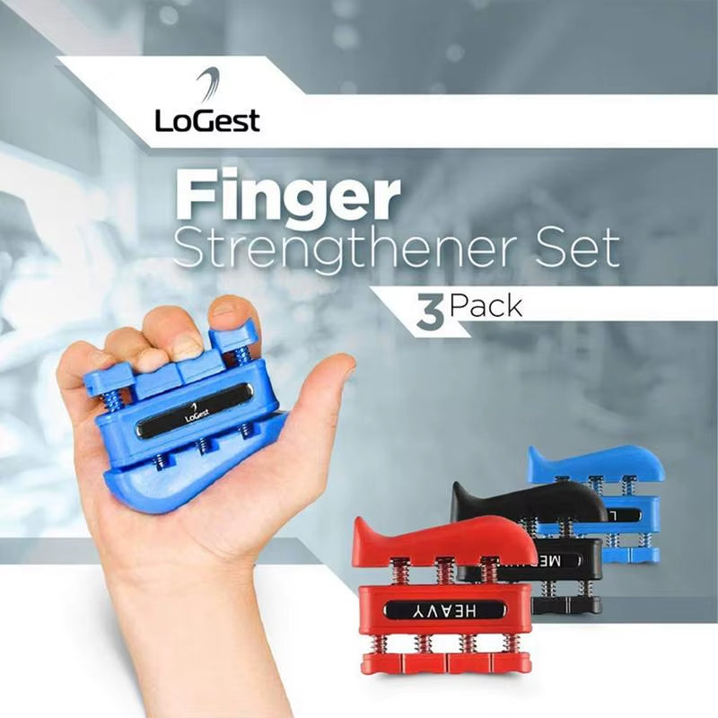 Finger Strengthener Finger Exerciser for Forearm and Hand Strengthener Hand Grip Workout Equipment for Musician Rock Climbing