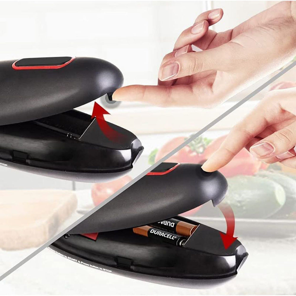 Electric Can Opener – One-Touch, Safe & Effortless Opener