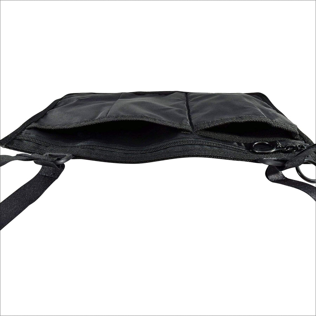 Wheelchair or Walker Pouch / Bag, Black - One Year Warranty