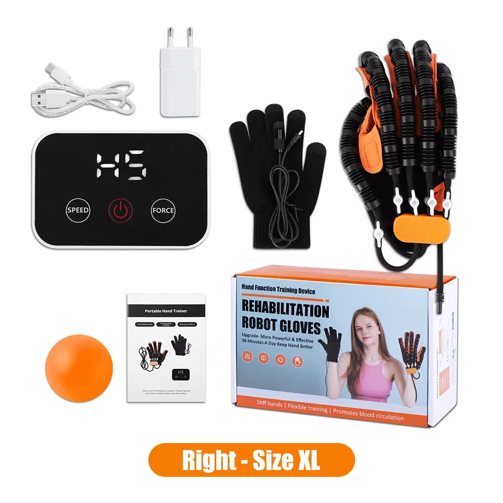 Rehabilitation Robot Glove Hand Exerciser Finger Training Gloves Stroke Hemiplegia Devices Hand Rehabilitation Trainer Rehab