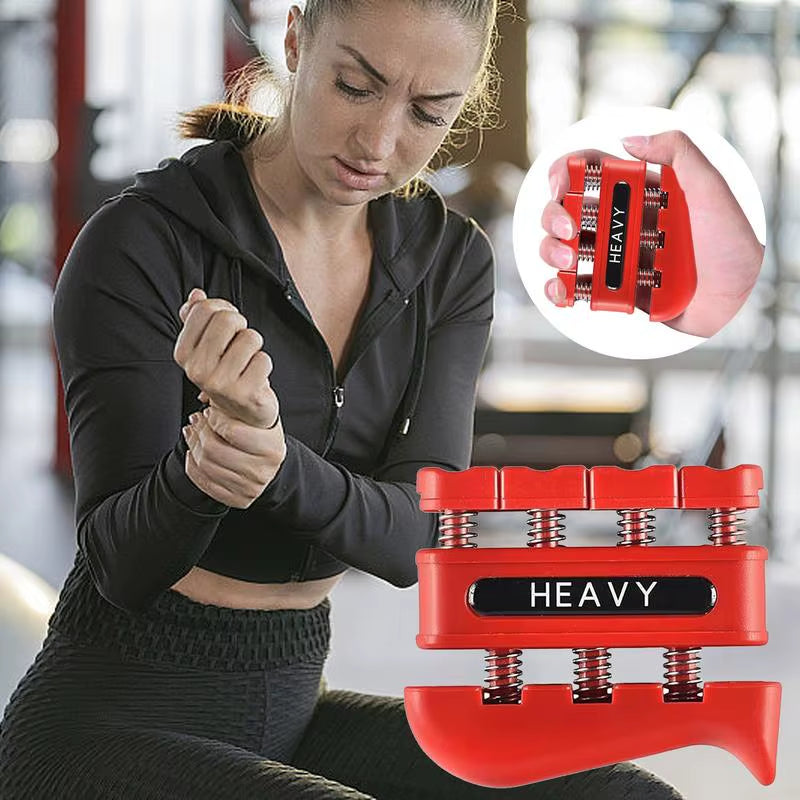 Finger Strengthener Finger Exerciser for Forearm and Hand Strengthener Hand Grip Workout Equipment for Musician Rock Climbing