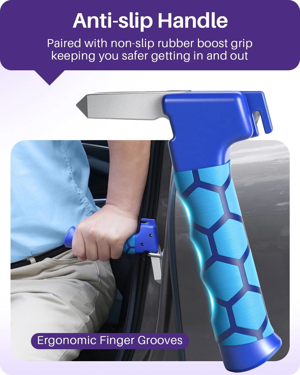 3-Piece Car Assist Handle Set