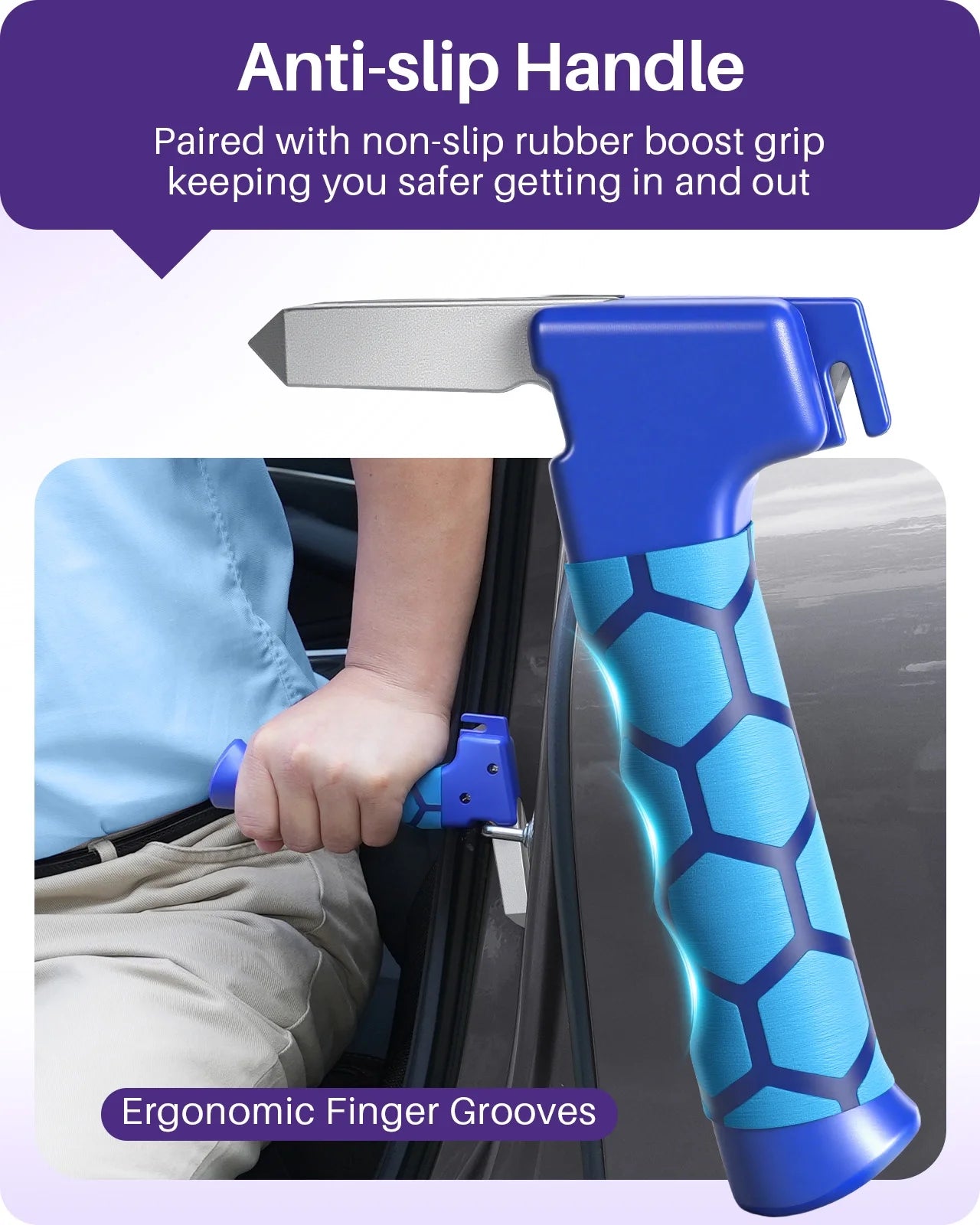 3-Piece Car Assist Handle Set